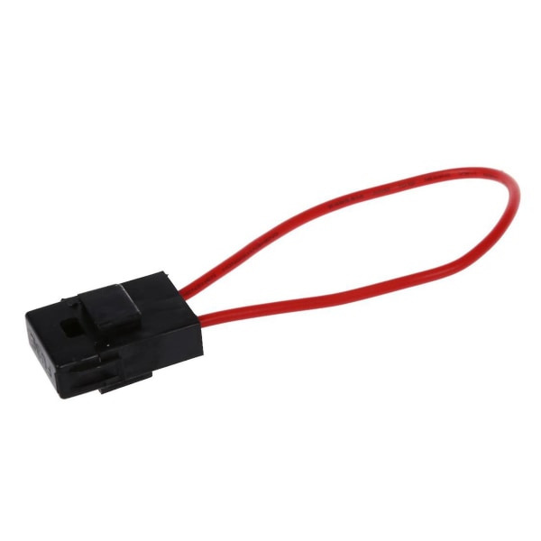 30a Wire Series Sikringsholder Svart Rød Kompatibel for bilbåt lastebil 20 stk