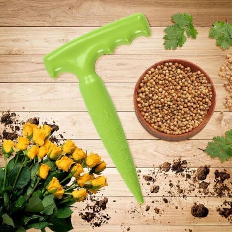 Multifunksjonell hageplanter i rustfritt stål for løker, sukkulenter og skjøre planter - Ergonomisk og lett - ULISEM
