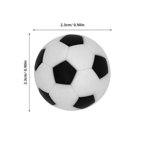 Bordfodbold udskiftningsbolde Bordfodboldbolde til bordfodboldspil 12 stk.