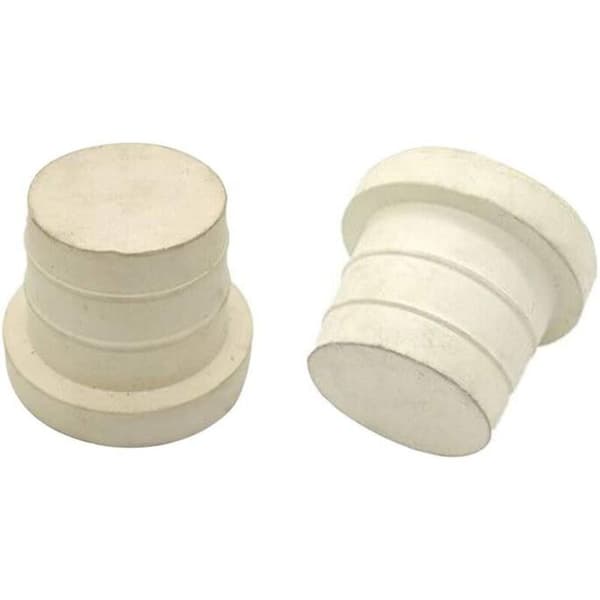 2 Pieces Rubber Ladder Bumper, Pool Ladder Rubber Bumper, Universal Replacement Accessories for Underwater Escalators