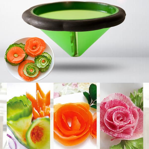 2 stk grønnsakskuttere, melon- og fruktchips, agurkkutter, reddikfargehakker