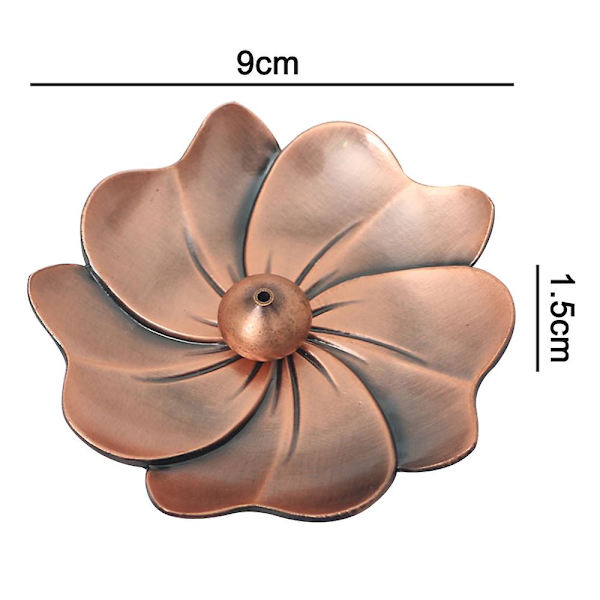 Røgelsesbrænder til røgelsespind, Hjemmeværelse Legering Sandaltræ Røgelsesbrænder Kreativ Antik Linje Røgelsesbrænder Røgelsesholder Style1 Style1