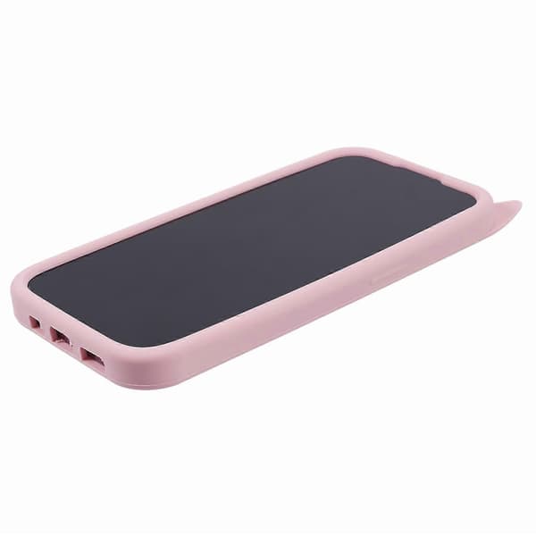 Fodral för iPhone 15 Pro Anti-fall 3D Mustasch Katt Telefonfodral