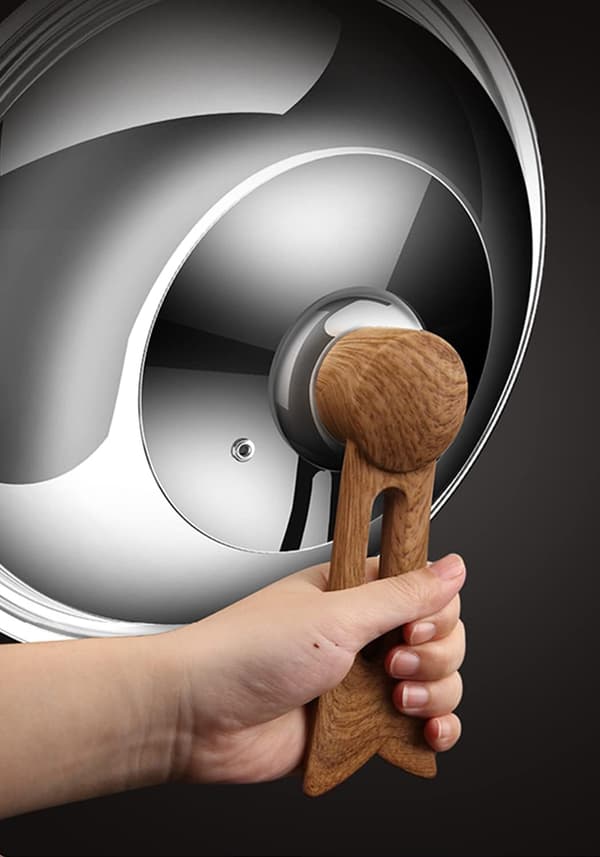 Pot Handle Knob Pan Handle Knob Universal Cookware Lid Replacement Long Handle Knob