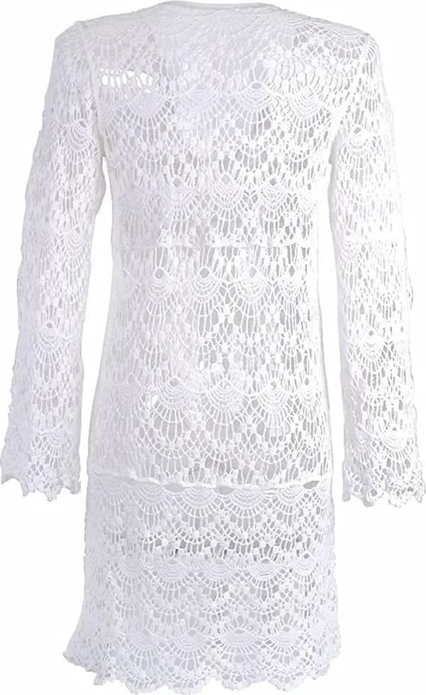 Boho-punottu bikinin peittomekko pitkä - Yksi koko