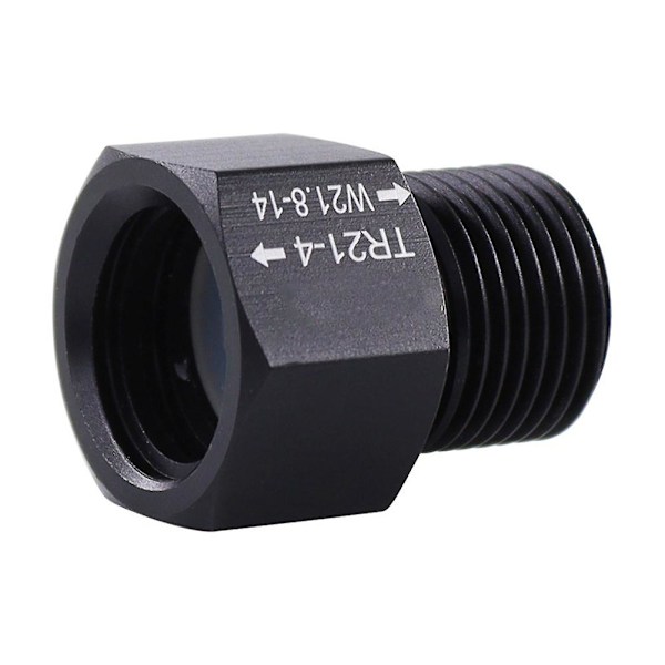 CO2 Sylinder Adapter, T21-4 til W21.8-14 Adapter Konverter til CO2 Sylinder for