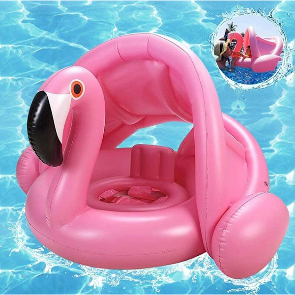Flamingosvømmeslange, Oppustelig Flamingosvømmeslange, Oppustelig Babysvømmeslange, Babysvømmeslange Med