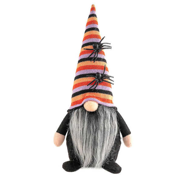 Halloween Gnome Handmade Gnome Swedish Tomte Scandinavian Gnome Farmhouse Home Table Party Decoration GiftSpider