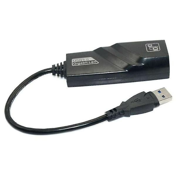 USB 3.0 til Ethernet RJ45 LAN-adapter 10/100/1000 Gigabit for datamaskin PC-nettverk