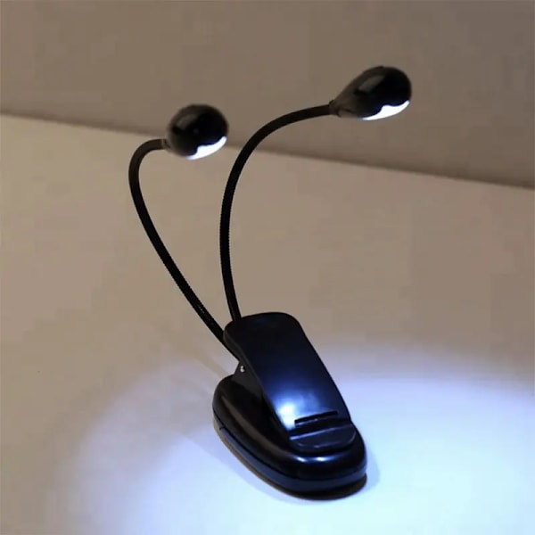 LED Leselys Clip-On Bokelys, Oppladbar Boklys med Lang Varighet, Perfekt Gave til Bokelskere og Barn