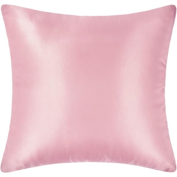 Set med 2 Sjöjungfrupaljetter, Kuddfodral (Rosa, 18x18\")
