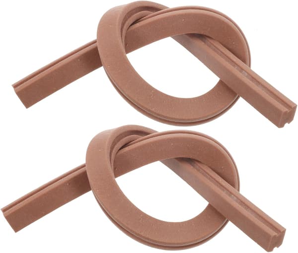 Sealing Sponge Strips Replacement Parts 2 Pcs Hand Sealer Sponge for Packaging Machines