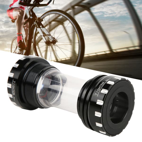 Alloy Bike BB109 Ceramic Hollow Integrated Threaded Screw Bottom Bracket Bicycle Accessories 0.1 0.1