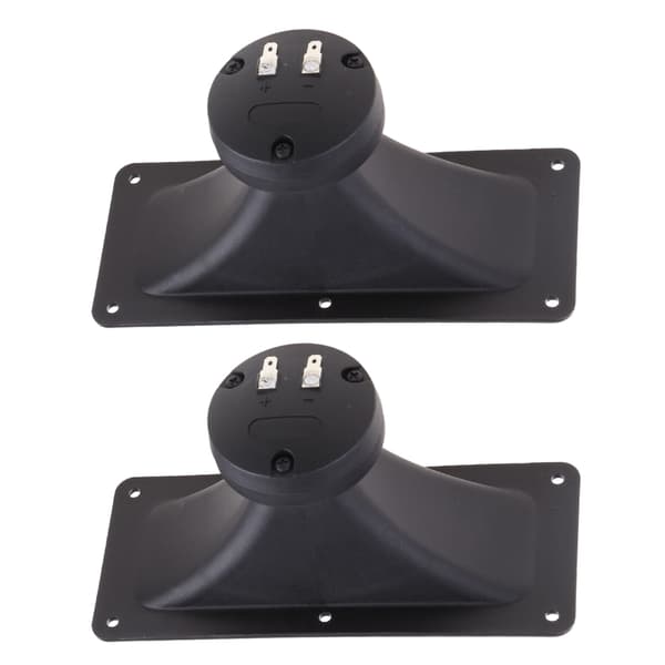 Piezoelectric Tweeter Buzzer, Ceramic Tweeter, Rectangular Audio Speaker, Wide Dispersion Horn, Tweeter Accessories
