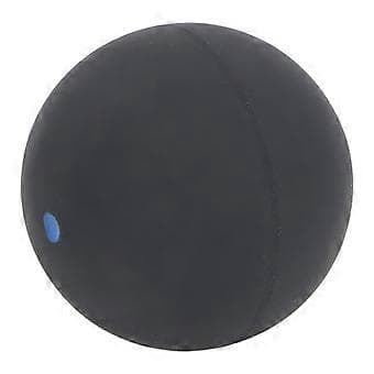 Squashbold 39mm Enkelt Blå Prik Gummi Fremragende Opspring