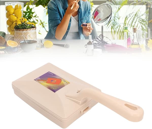 Håndsopere, smulesop med dobbel rull, håndholdt sofasoper, bordsoper for seng skrivebord