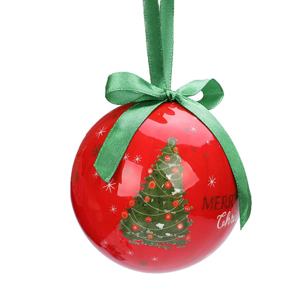 Holiday Ball Ornament Tree Ornament, 2.8 Inch Multi-style Holiday Light Bulb Ornament Holiday Tree Ornament Tree Dress Family Party Holiday OrnamentC