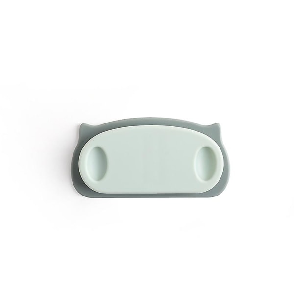 4-pack självhäftande sladdhållare Grisnäsa USB -kabelhållare för skrivbordsvägg Hemmakontor Botao