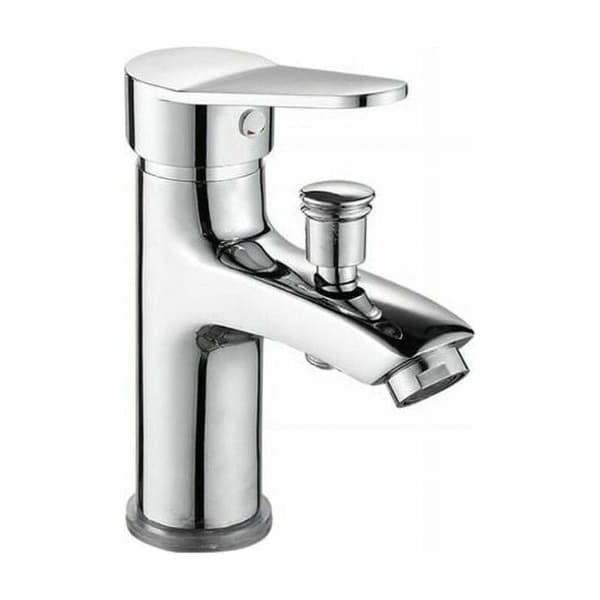 Krom etgrebsblander til badekar/bruser. Moderne og funktionelt design til badeværelset.
