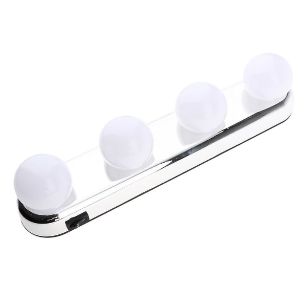 Led-peilivalo, langaton meikkipeilivalo 4 LED-lampulla ja imukupilla