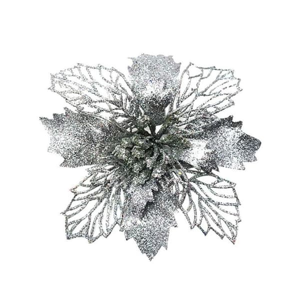 Julepynt Juletræspynt Jule-simuleringsblomst Julepynt 5 Stk Julegaver