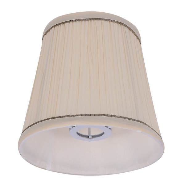 Sovrum Minimalistisk Skugga Tyg-hantverk Hängande Lampskärm Skal (beige)