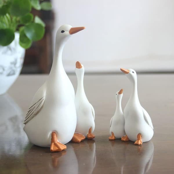Dekorative Figurer, Stueindretning, Andemor og Søn