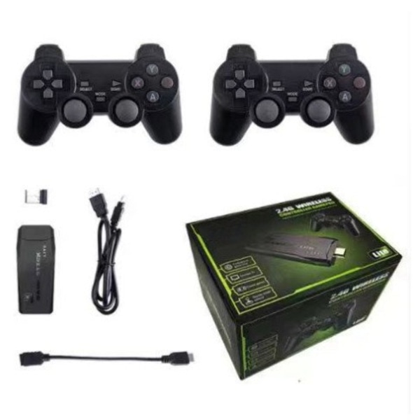 Langaton peliohjain Gamepad Joystick, jossa on 【 yli 20 000 peliä 】 128 Gt:n suuri pakkaus M8 pelikonsoli
