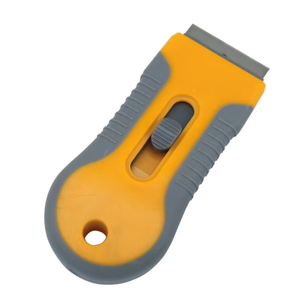 Keramisk skraber bilmærkatfjerner glas kogeplade barberkniv skraber etiket, lim, maling, klæbemiddelfjerner værktøj + 10 stk rustfrit stål