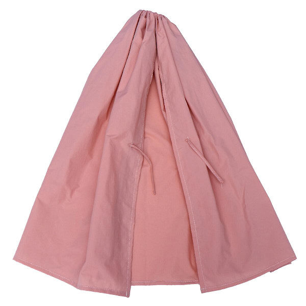 Luova lemmikkihäkin kangaspäällinen pyöreä hengittävä papukaijahäkin suojus kevyt lintuhäkki verkko (vaaleanpunainen) Pinkki30X65CM
