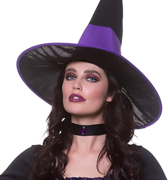 Wicked Costumes Fortryllet Heks Lilla/Sort Halloween Kostyme for Damer - M