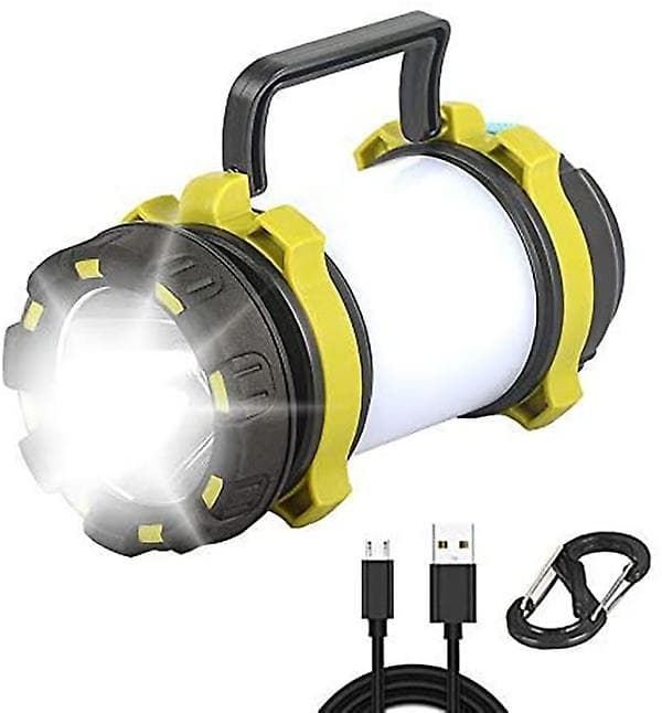 Oppladbar LED-campinglampe