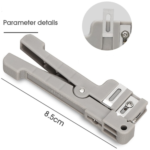 45-162 Optical Fiber Stripper High Quality Optical Fiber Buffer Tube Stripping Coaxial Cable Stripping Tool (45-163)