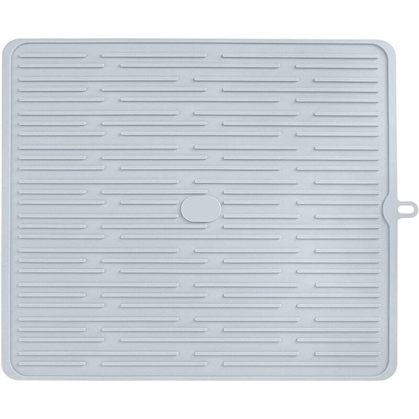 Kitchen Countertop Drying Mat Heat Resistant Heating Pad (Cloud Gray)