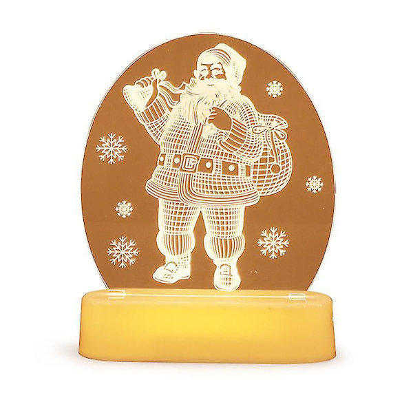 Julepynt Husnummer LED Lys Fest Fest Nyårsferie Forbrugsvarer Rekvisitter Væghængninger 25x14.5x2.425x14.5x2.4 #4