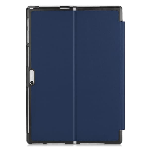 For Microsoft Surface Pro4/5/6/7 Stativbeskyttelse Pennholder 12.3 \" Nettbrett Lett Hardt Deksel (Blå)