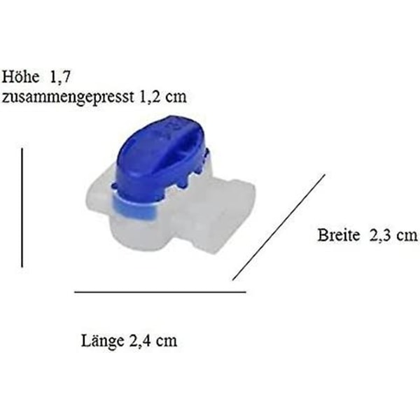 Sett med 15 kabelkontakter for Automower robotgressklipper