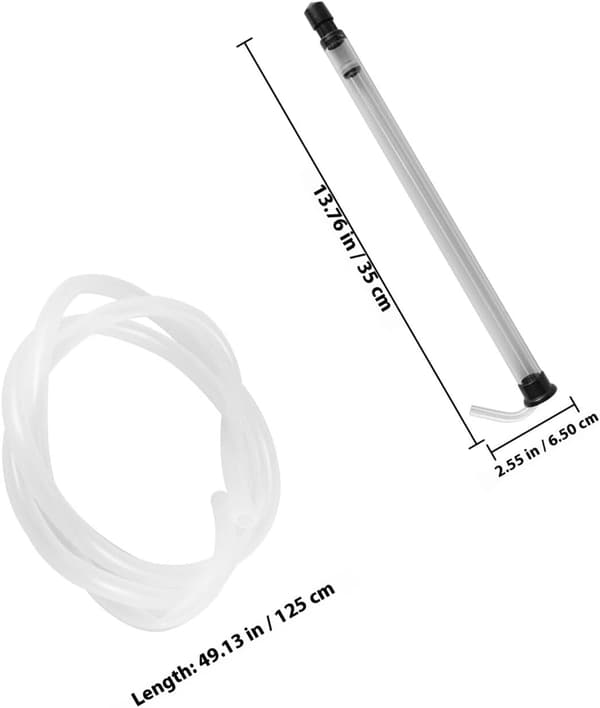 Auto-Siphon Wine Bottle Siphon Tube with 35cm Mini Siphon Tool