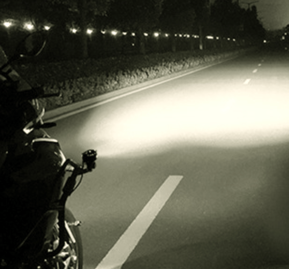 Passer til Harley Cruise subcar LED retro frontlys modifisert mo