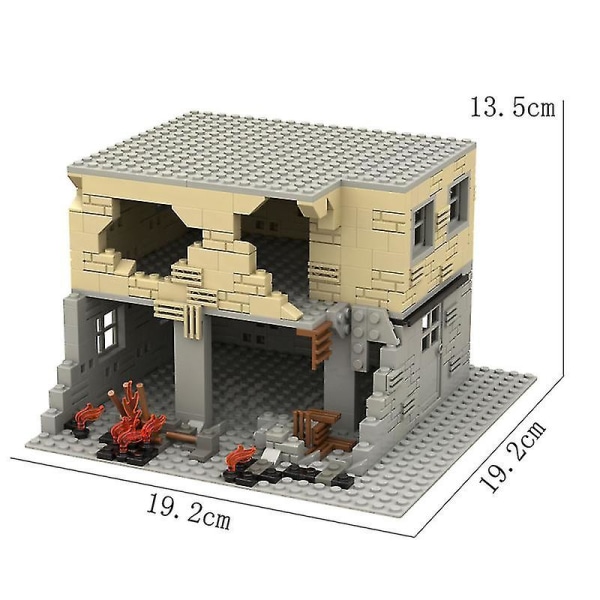 Sodanäkymä Sotilasleirin Rakennuspalikat Yhteensopivat Lasten Leikkikalut Pojille Tytöille DIY Taistelukentän Hahmot Puzzle Rakennuspalikat