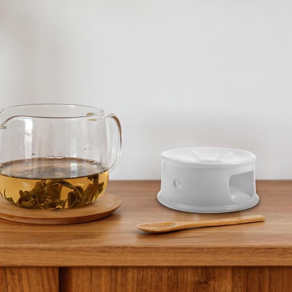 Ceramic Teapot Warmer Base for Heating Teapots and Warming Tea at Home