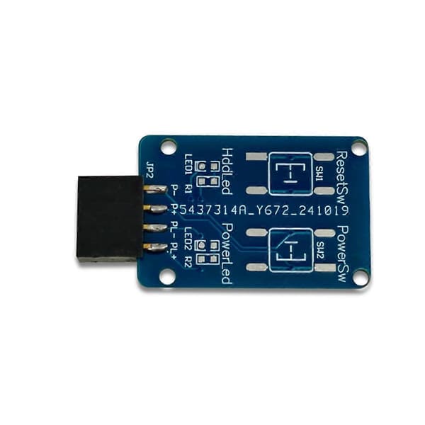 PC-Boot-Mini Bundkort Boot Testkort 9-Pin PC Tænd/Sluk-knap til PC Bundkort