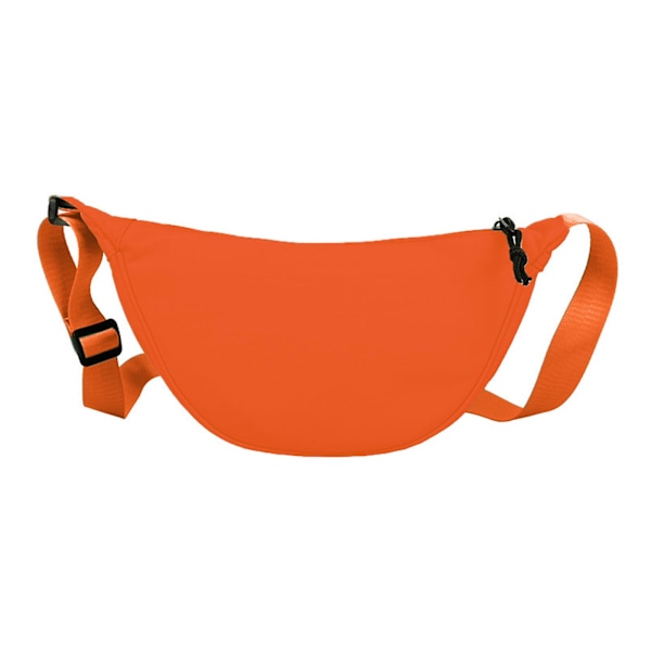 Personlighet Axelväska Dumpling Väska Plånbokshållare Crossbody Väskor Handväska Orange