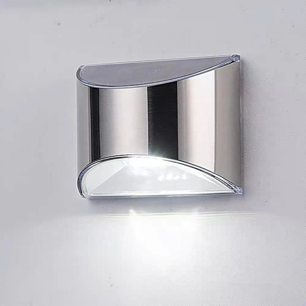 Solcelle LED-lys til udendørs brug, vejrbestandig LED husnummerlampe, udendørs med LED husnummerlampe til adressebelysning
