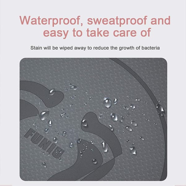 Jump Rope Training Mat - 6mm/8mm Thickened Silencer