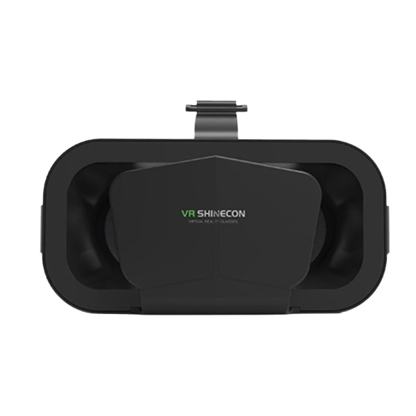 Vr 3d Virtual Reality-briller for 4,7-7 tommers mobiltelefoner med briller egnet for I-max MoviesBla Black