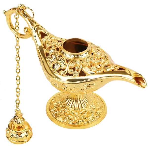 1 stk Aladdin Magisk Lampe Metall Håndverk Hjem Dekorasjon Kreativ Ornament Gaver