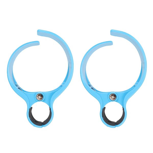 Blue ABS Stroller Cup Holder 2-pack, Hands-free Car Seat Drink Holder for Coffee Mug, Sturdy Easy Installation