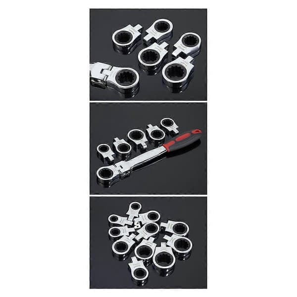 Ratchet Wrench Set Easy Use Robust Quick Release Multifunctional Detachable for Car and Truck Maintenance