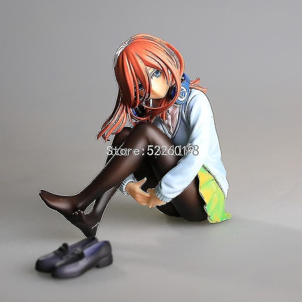 19 cm klassiske kvintupletter Anime Figur Action Figur Figur Dukke Legetøj Ingen æske med skrivebord